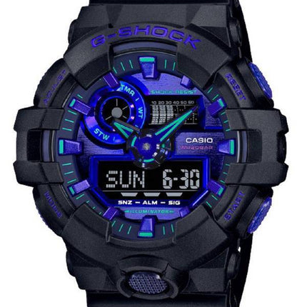 Casio G-Shock Virtual Analog Digital Quartz GA-700VB-1A GA700VB-1 200M miesten kello