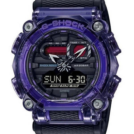 Casio G-Shock Tech Skeleton World Time analoginen digitaalinen GA-900TS-6A GA900TS-6 200M miesten kello