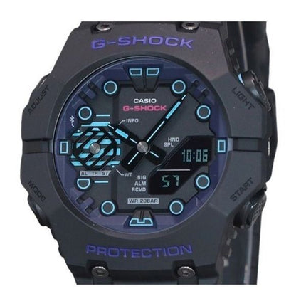 Casio G-Shock Cyberspace analoginen digitaalinen älypuhelinlinkki Bluetooth musta kellotaulu kvartsi GA-B001CBR-1A 200M miesten