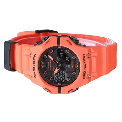 Casio G-Shock analoginen digitaalinen älypuhelinlinkki biopohjainen oranssi hartsihihna, harmaa kellotaulu kvartsi GA-B001FL-4A