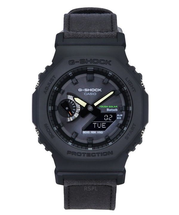 Casio G-Shock analoginen digitaalinen älypuhelinlinkki Bluetooth musta kellotaulu Tough Solar GA-B2100CT-1A5 200M miesten kello