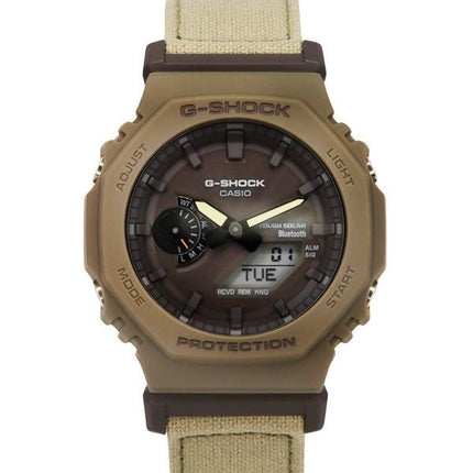 Casio G-Shock analoginen digitaalinen älypuhelinlinkki Bluetooth-pronssikellotaulu Tough Solar GA-B2100CT-5A 200M miesten kello