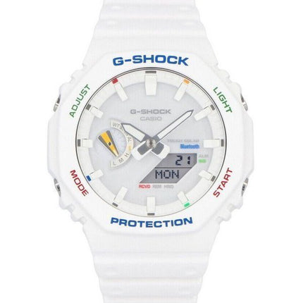 Casio G-Shock analoginen digitaalinen hartsihihna valkoinen kellotaulu Tough Solar GA-B2100FC-7A 200M miesten kello