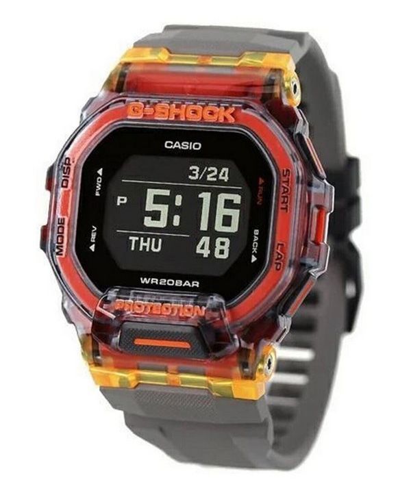 Casio G-Shock Move G-Squad Vital Bright Series Mobile Link Digital Quartz GBD-200SM-1A5 200M miesten kello