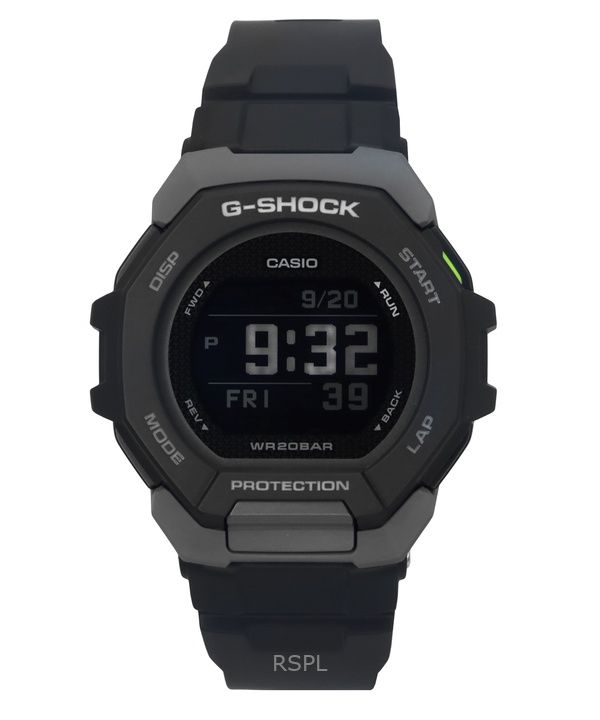 Casio G-Shock G-Squad digitaalinen älypuhelinlinkki biopohjainen hartsikvartsi GBD-300-1 200M miesten kello