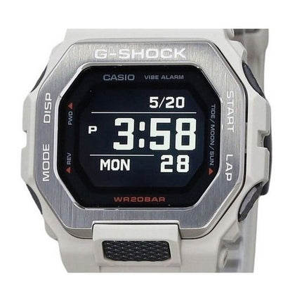 Casio G-Shock G-Lide digitaalinen älypuhelinlinkki harmaa hartsihihna kvartsi GBX-100-8 200M miesten kello