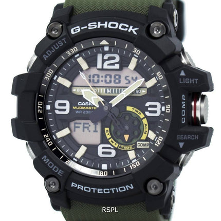 Casio G-Shock Mudmaster analoginen digitaalinen hengen anturi 1A3/1000/GG Miesten kello