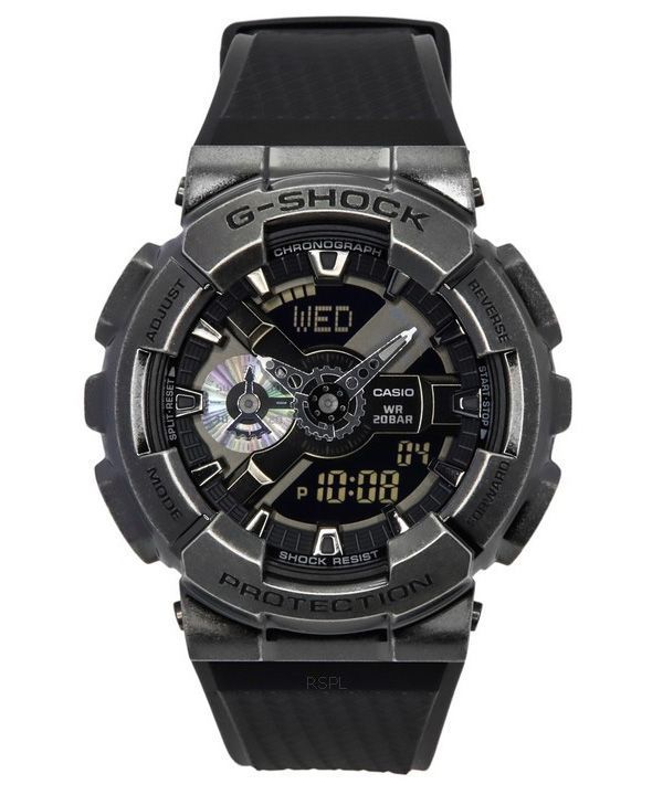 Casio G-Shock analoginen digitaalinen hartsihihna, harmaa kellotaulu kvartsi GM-110VB-1A 200M miesten kello