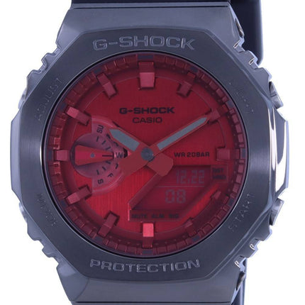 Casio G-Shock World Time analoginen digitaalinen metallipäällysteinen GM-2100B-4A GM2100B-4 200M naisten kello