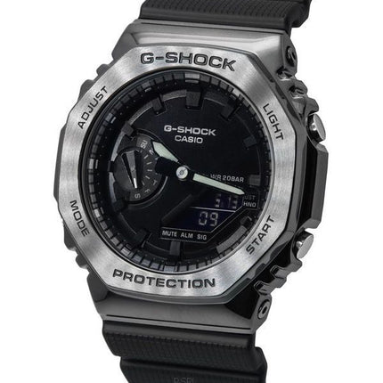 Casio G-Shock metallipäällysteinen analoginen digitaalinen kvartsi GM-2100BB-1A GM2100BB-1 200M miesten kello