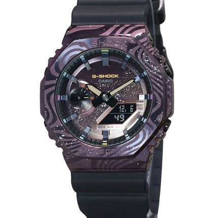 Casio G-Shock Milky Way Galaxy Limited Edition monivärinen kellotaulu kvartsi GM-2100MWG-1A 200M miesten kello