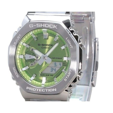 Casio G-Shock G-Steel analoginen digitaalinen vihreä kellotaulu kvartsi GM-2110D-3A 200M miesten kello