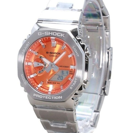 Casio G-Shock G-Steel analoginen digitaalinen oranssi kellotaulu kvartsi GM-2110D-4A 200M miesten kello