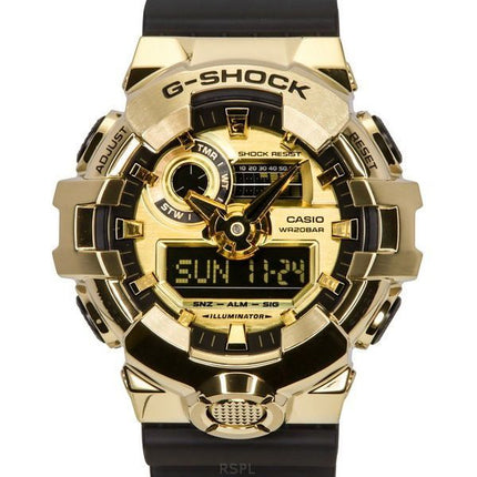 Casio G-Shock G-Steel analoginen digitaalinen hartsihihna kultainen kellotaulu kvartsi GM-700G-9A 200M miesten kello