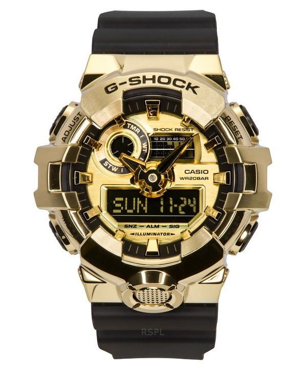 Casio G-Shock G-Steel analoginen digitaalinen hartsihihna kultainen kellotaulu kvartsi GM-700G-9A 200M miesten kello