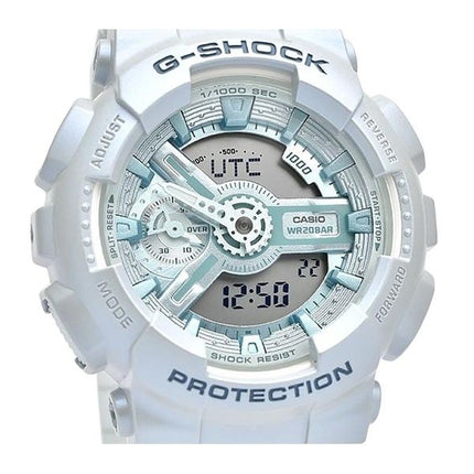 Casio G-Shock analoginen digitaalinen biopohjainen hartsihihna sininen kellotaulu kvartsi GMA-S110ST-2A 200M naisten kello