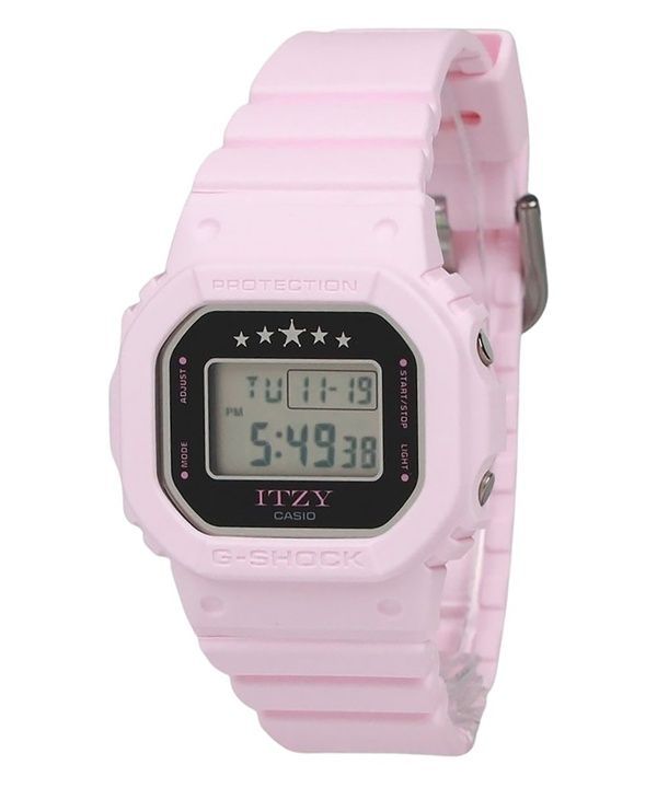 Casio G-Shock ITZY Collaboration digitaalinen vaaleanpunainen biopohjainen hartsihihna kvartsi GMD-S5610IT-4B 200M naisten kello