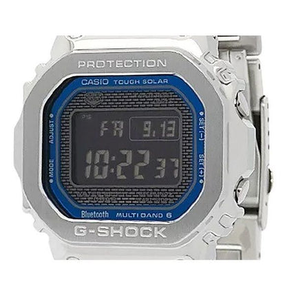 Casio G-Shock täysmetallinen digitaalinen älypuhelinlinkki ruostumattomasta teräksestä kestävä aurinkopaneeli GMW-B5000D-2 200M