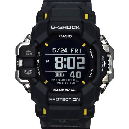 Casio G-Shock Master Of G-Land Rangeman digitaalinen biopohjainen hartsihihna aurinkopaneeli GPR-H1000-1 200M miesten kello