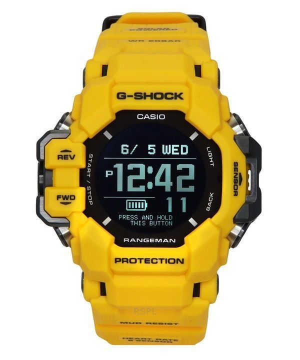 Casio G-Shock Master Of G-Land Rangeman Digital Smartphone Link Solar GPR-H1000-9 200M miesten kello