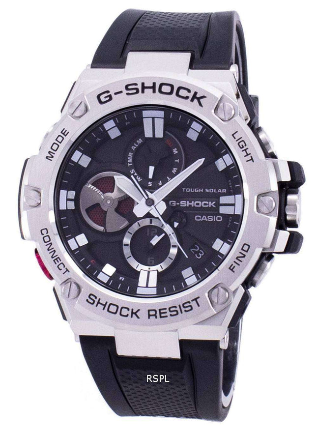 Casio G-Shock G-teräs kova Solar analoginen GST-B100-1A GSTB100-1A Miesten Watch