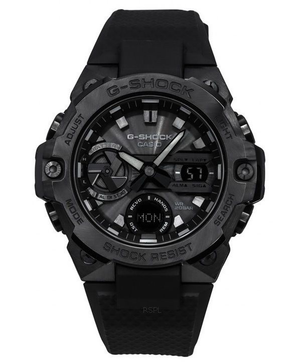 Casio G-Shock G-Steel Musta Mobile Link Analoginen Digitaalinen Tough Solar GST-B400BB-1A 200M Miesten kello