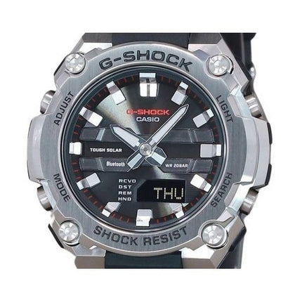 Casio G-Shock G-Steel analoginen digitaalinen älypuhelinlinkki Bluetooth musta kellotaulu Solar GST-B600-1A 200M miesten kello