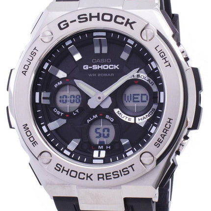 Casio G-Shock G-teräs analoginen-digitaalinen maailma aikaa GST-S110-1A Miesten kello