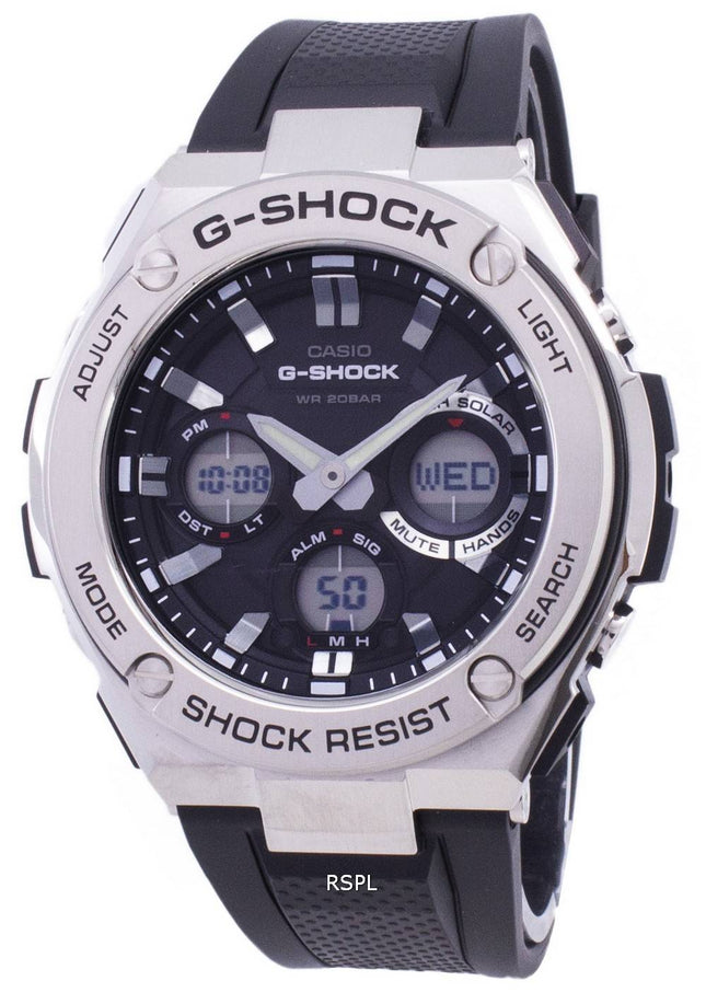 Casio G-Shock G-teräs analoginen-digitaalinen maailma aikaa GST-S110-1A Miesten kello