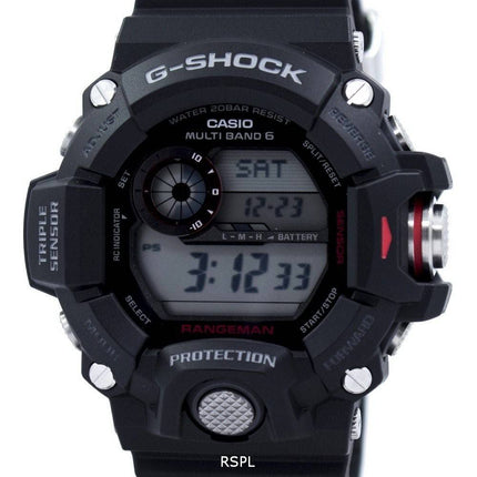 Casio Rangeman G-Shock kolminkertainen anturi Atomic GW-9400-1