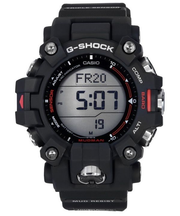 Casio G-Shock Mudman Master Of G-Land Digital Hartsihihna Solar GW-9500-1 200M miesten kello