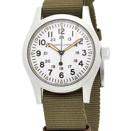 Hamilton Khaki Field White Dial Automatic H69439411 miesten kello