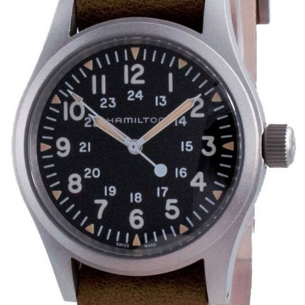 Hamilton Khaki Field Black Dial Mechanical H69439531 miesten kello