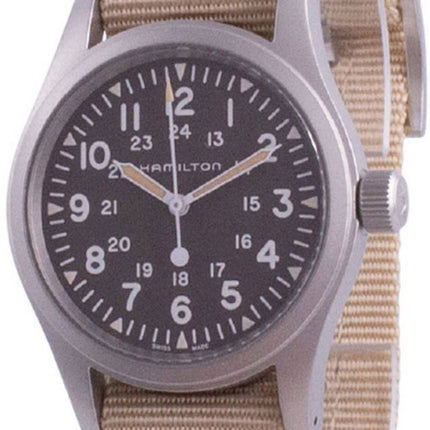 Hamilton Khaki Field Brown Dial Mechanical H69439901 miesten kello