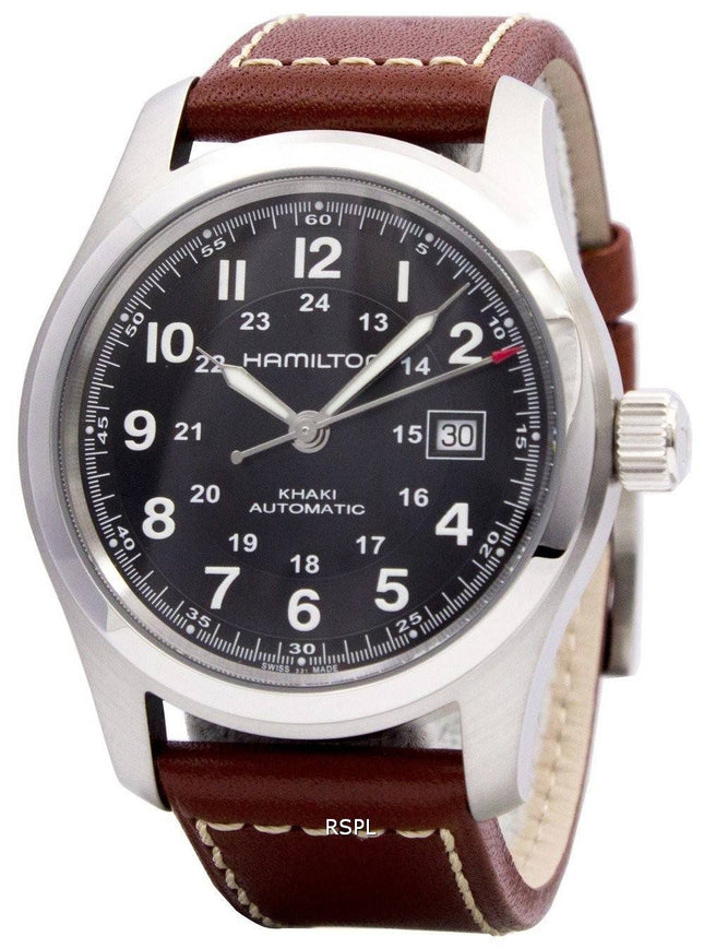 Hamilton Khaki kentän automaattinen H70555533 Miesten kello