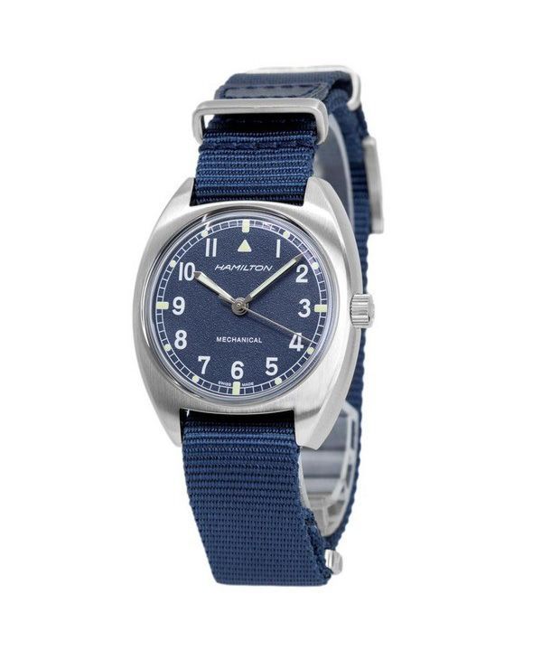 Hamilton Khaki Aviation Pilot Pioneer Blue Dial Mechanical H76419941 100M miesten kello