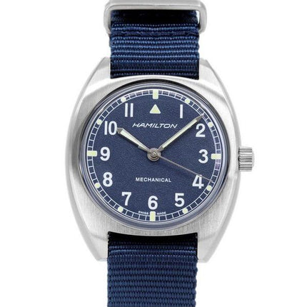 Hamilton Khaki Aviation Pilot Pioneer Blue Dial Mechanical H76419941 100M miesten kello