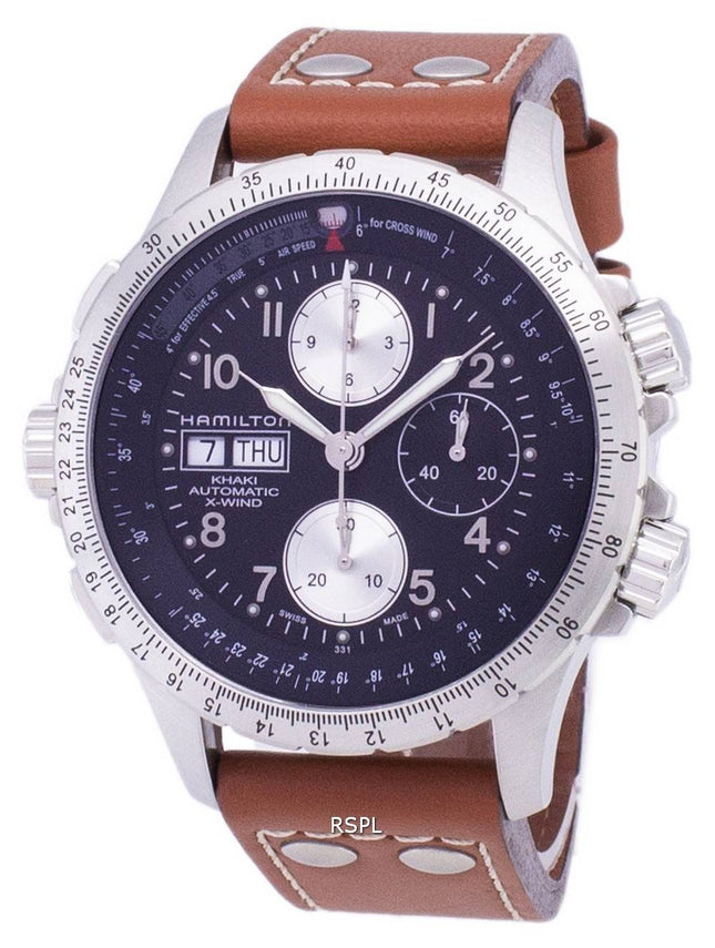 Hamilton Khaki X-tuuli Automaattinen Chronograph H77616533 Miesten kello