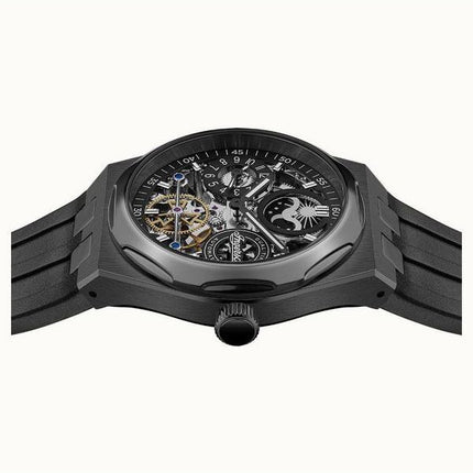 Ingersoll The Broadway Moonphase Dual Time Black Skeleton Kellotaulu I12908 Miesten Kello