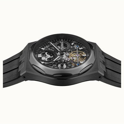 Ingersoll The Broadway Moonphase Dual Time Black Skeleton Kellotaulu I12908 Miesten Kello