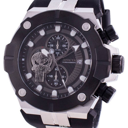 Invicta Marvel Punisher 30316 Quartz Chronograph Rajoitettu erä 200M miesten kello