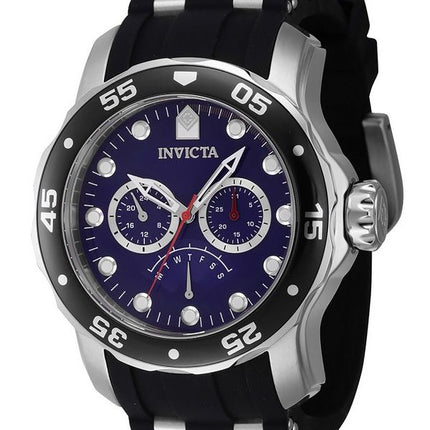 Invicta Pro Diver Retrograde GMT Blue Dial Quartz 46967 100M Miesten kello