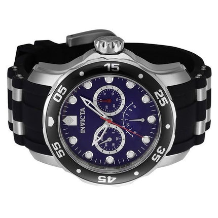 Invicta Pro Diver Retrograde GMT Blue Dial Quartz 46967 100M Miesten kello