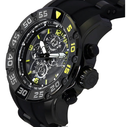 Invicta Racing JM Limited Edition musta luuranko kellotaulu Quartz 48062 100M miesten kello