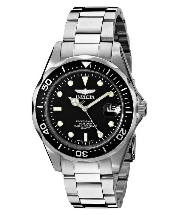 Invicta Pro Diver 200M Quartz Black Dial INV8932/8932 Miesten kello