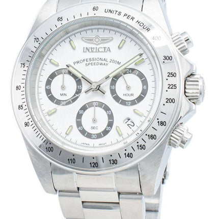 Invicta Speedway 200M Chronograph White Dial 9211 miesten kello