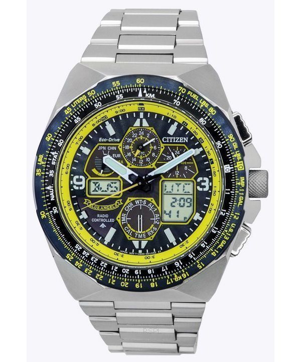 Citizen Promaster Skyhawk AT Blue Angels Chronograph Eco-Drive Diver's JY8125-54L 200M miesten kello