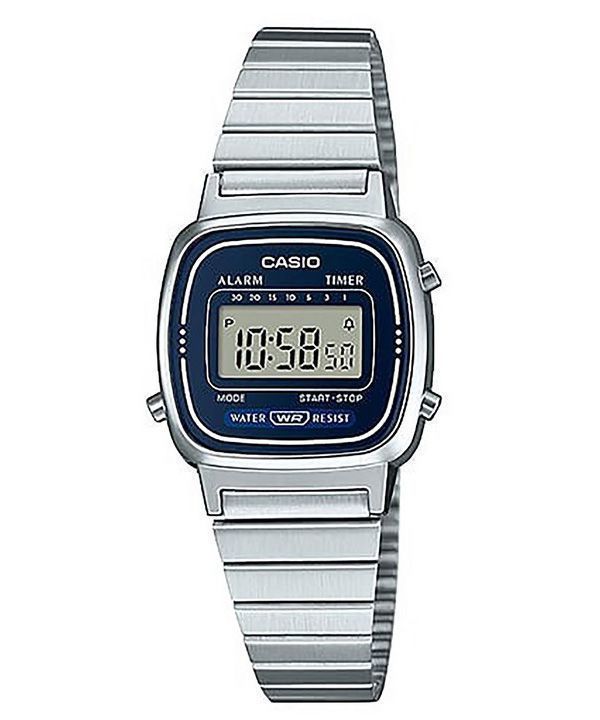 Casio hälytys Digital LA 670WA 2D naisten Kello