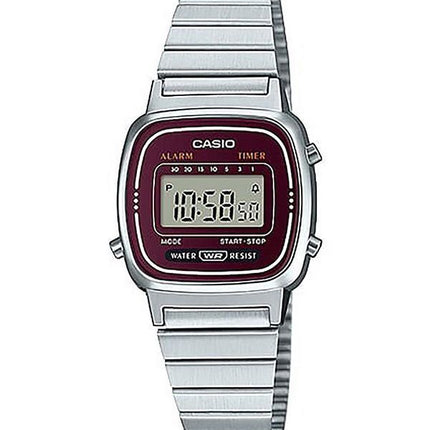 Casio hälytys Digital LA-670WA - 4D naisten Kello