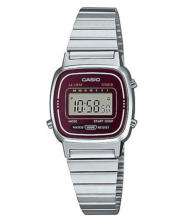 Casio hälytys Digital LA-670WA - 4D naisten Kello